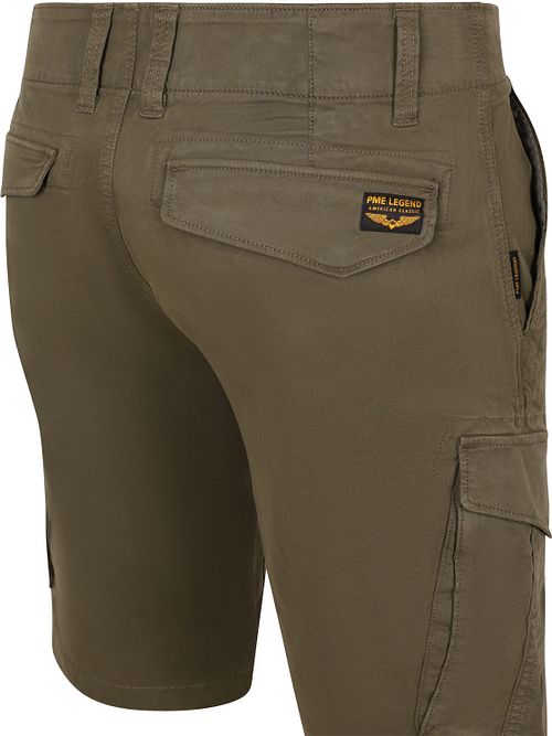 PME Legend Nordrop Cargoshorts Oliv Product / Achterkant