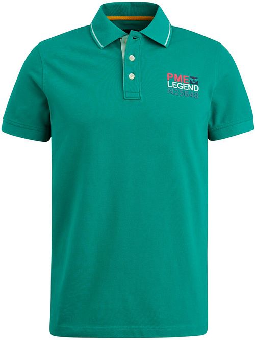 PME Legend Piqué Poloshirt Logo Grøn Product