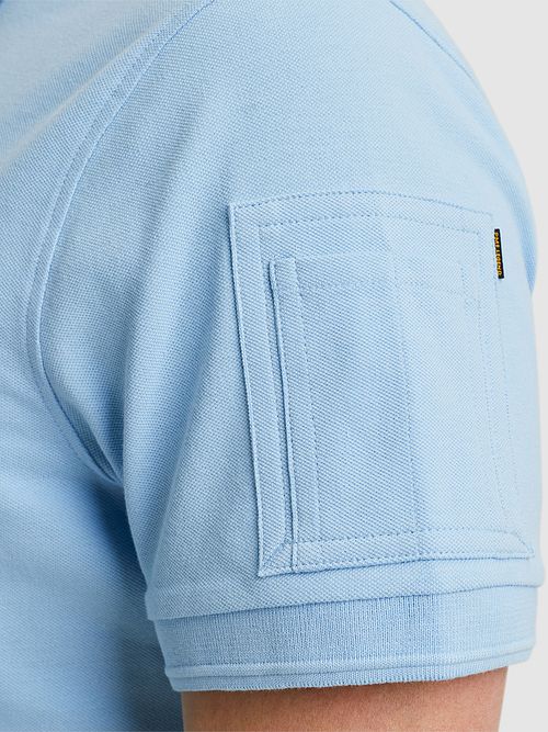 PME Legend American Classic Polo Airy Blue Model / Detail