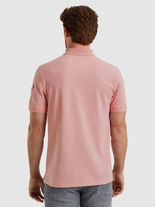 PME Legend Poloshirt Trackway Rose Model / Achterkant