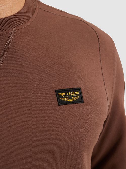 PME Legend American Classic Sweater Marron Model / Detail