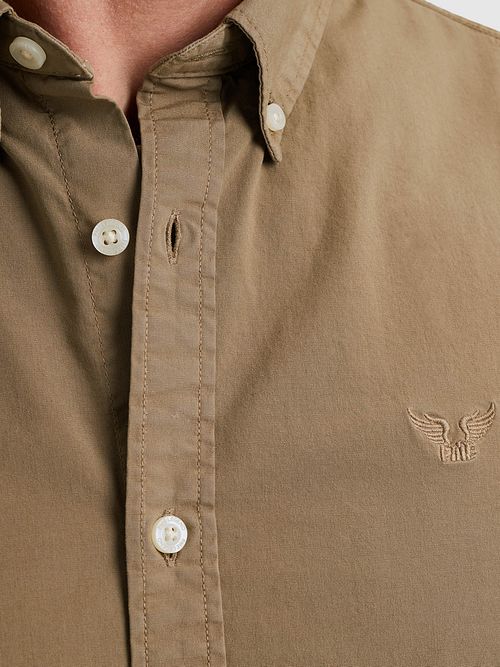 PME Legend Amerikansk Klassisk Skjorta Brun Model / Detail