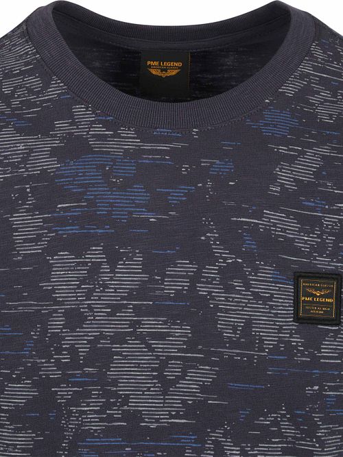 PME Legend Slub T-shirt Graphite Product / Detail