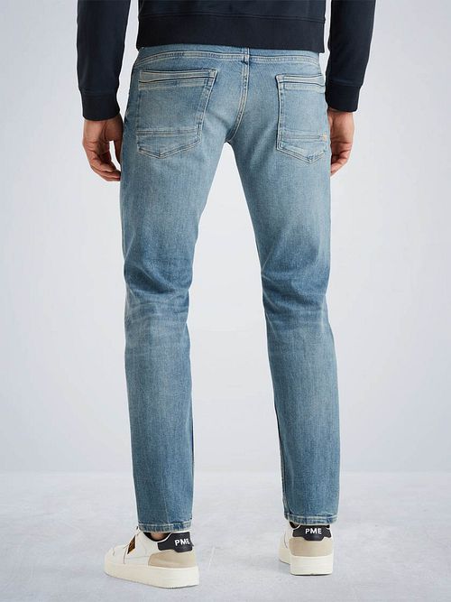 PME Legend Skyrak Jeansy Niebieskie DSF Model / Achterkant