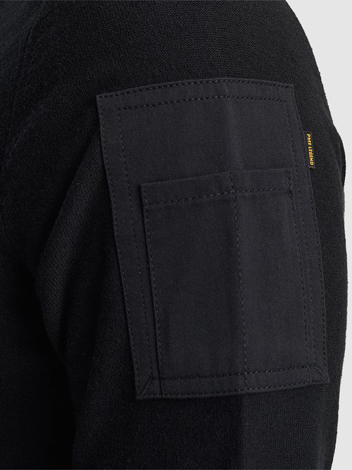 PME Legend American Classic Sweter Black Model / Detail