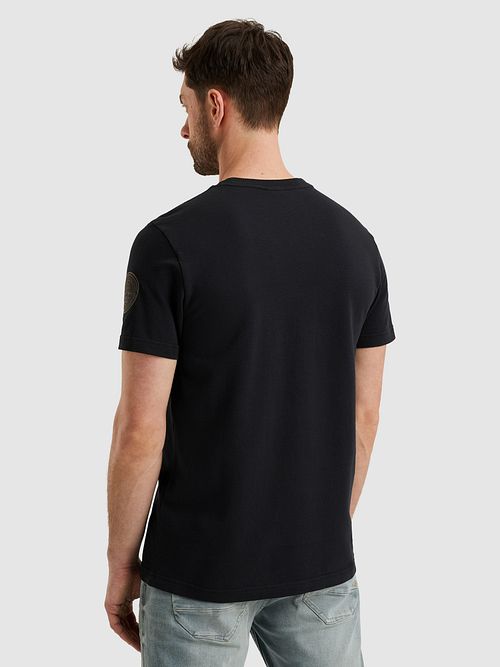 PME Legend T-Shirt Waffle Marine Model / Achterkant