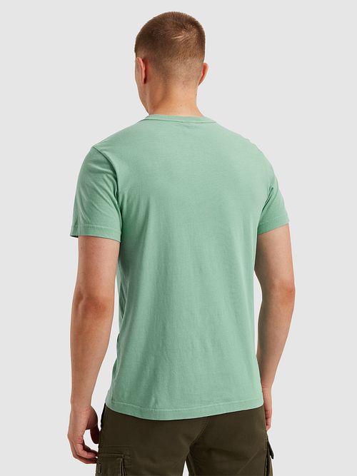 PME Legend T-skjorte Logo Artwork Turkis Model / Achterkant