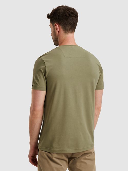 PME Legend American Classic T-shirt Olive Green Model / Achterkant