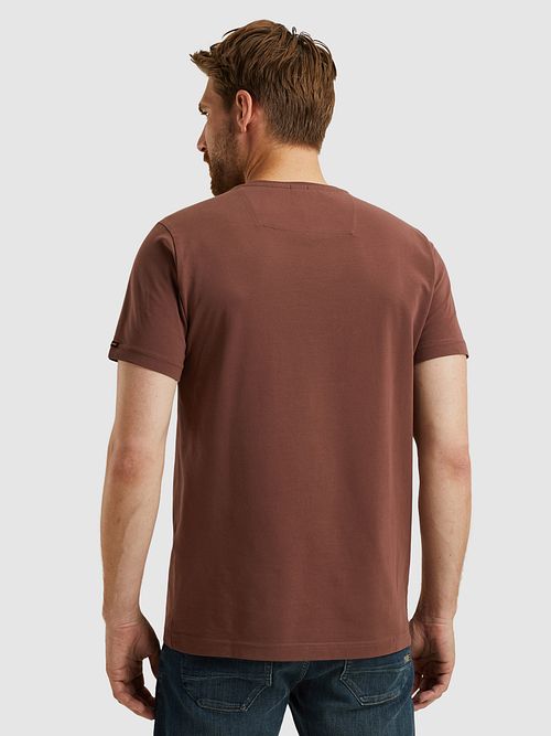 PME Legend American Classic T-shirt Brown Model / Achterkant