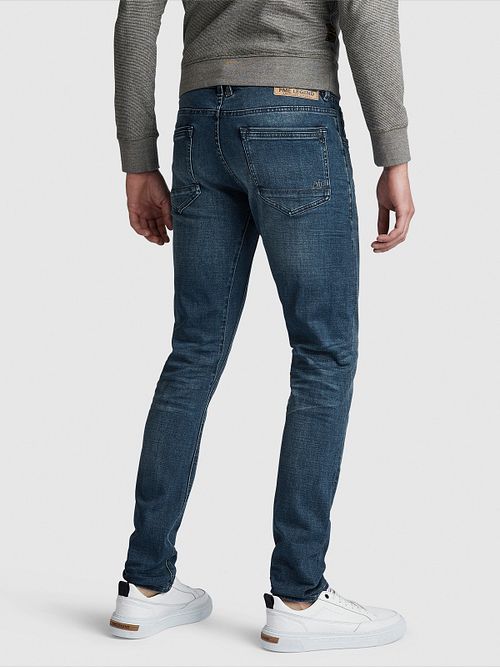 PME Legend Tailwheel Jeans Mørk Blå Indigo Model / Achterkant