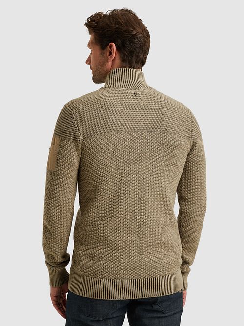 PME Legend Vest Structure Seneca Rock Khaki Model / Achterkant