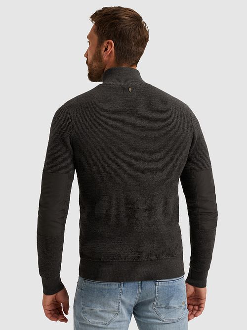 PME Legend Vest Struktur Antraciet Model / Achterkant