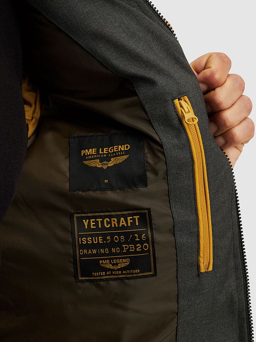 PME Legend Veste Yetcraft Anthracite Model / Detail
