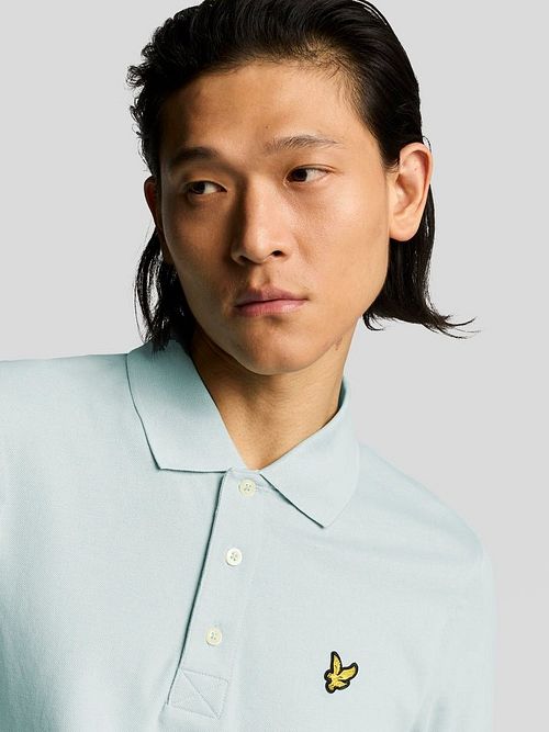Polo Lyle and Scott Ambient Green Model / Detail