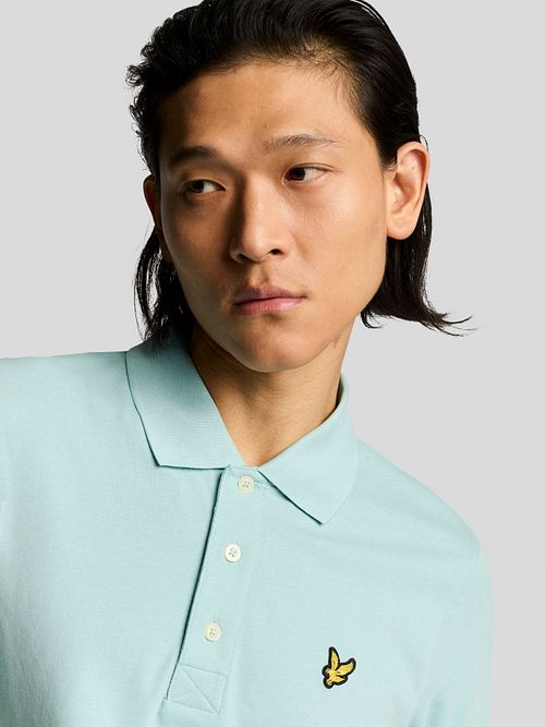 Polo Lyle and Scott Polo Future jasnoniebieskie Model / Detail