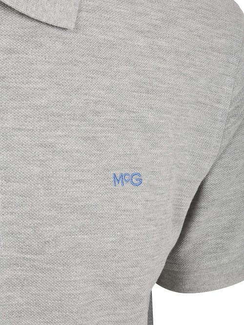 Polo McGregor de piqué de algodón en gris Product / Detail