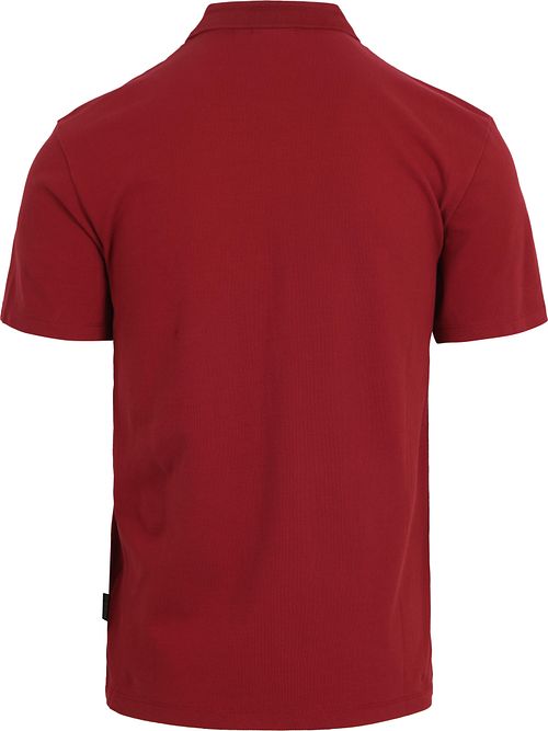 Polo Napapijri Ealis rojo Product / Achterkant