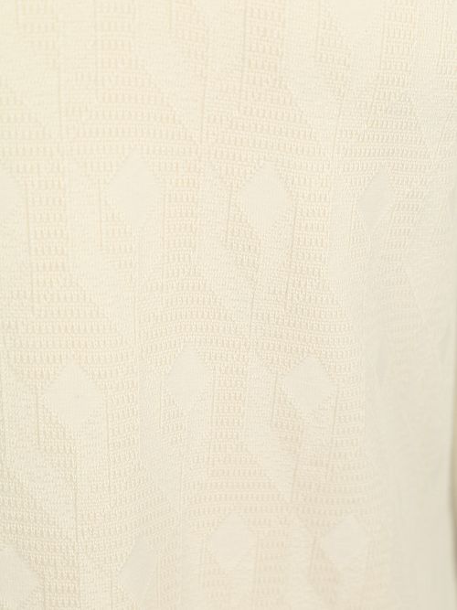 Polo No-Excess Terry Jacquard Ecru Product / Detail