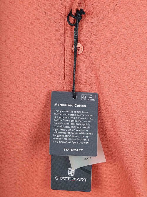 Polo State of Art Effectknit Orange Product / Detail