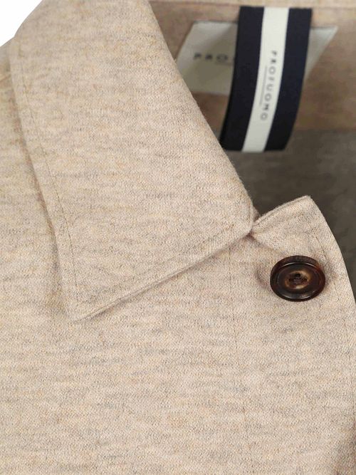 Profuomo Overshirt Beige Product / Detail