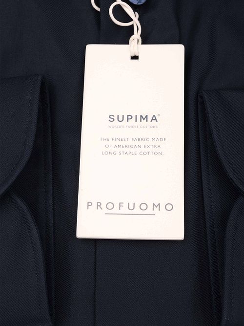 Profuomo Chemise Supima Marine