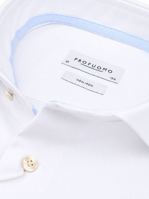 Profuomo Heavy Twill Chemise Bleu clair