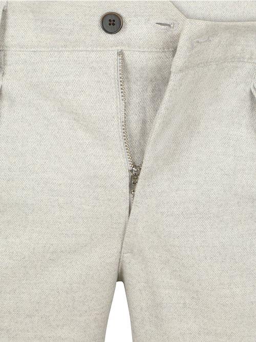 Profuomo Chino Flanel Grijs Product / Detail