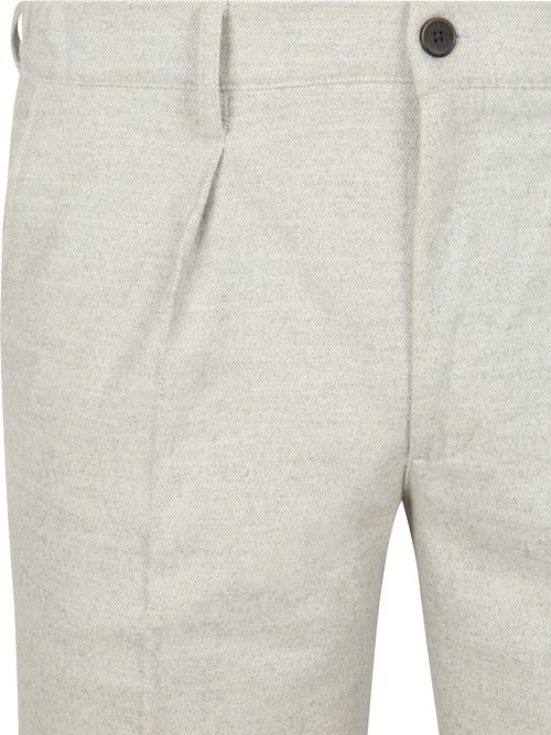 Profuomo Chinosy Flanelowe Grijs Product / Detail