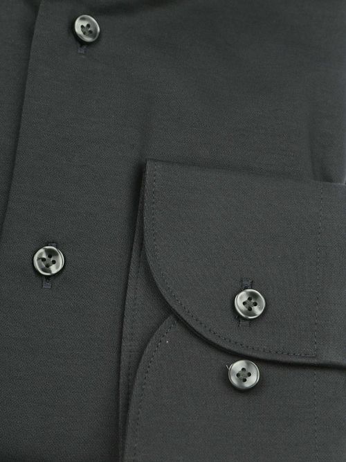 Profuomo Knitted Hemd Donkergroen Product / Detail