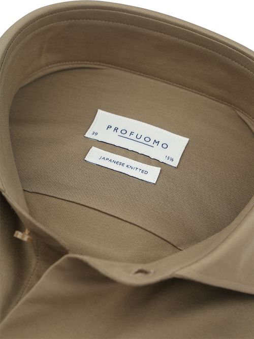 Profuomo Japansk Strikket Skjorte Grøn Product / Detail