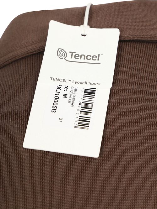 Profuomo Langærmet Poloshirt Luxury Basic Brun