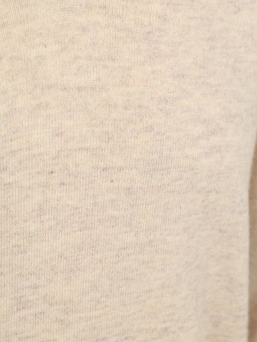 Profuomo Langermet Poloskjorte i Ullblanding Sand Product / Detail