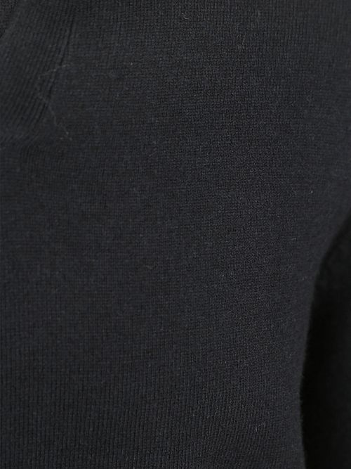 Profuomo Langermet Poloskjorte Ullblanding Marineblå Product / Detail