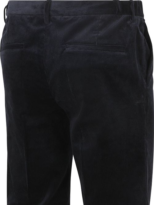 Chino in velluto a coste Profuomo navy Product / Detail