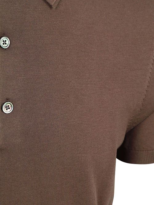 Profuomo Polo Luxury Basic Brun Product / Detail