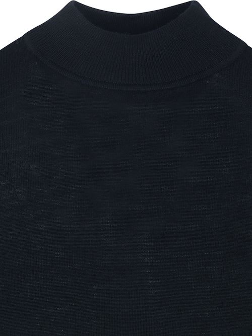 Profuomo Polotröja Merinoull Marinblå Product / Detail