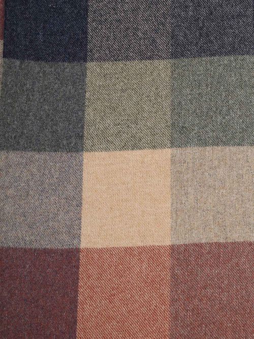 Profuomo Schal Wolle Karo Multicolour Product / Detail