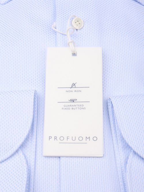 Profuomo Dobby Shirt Light Blue