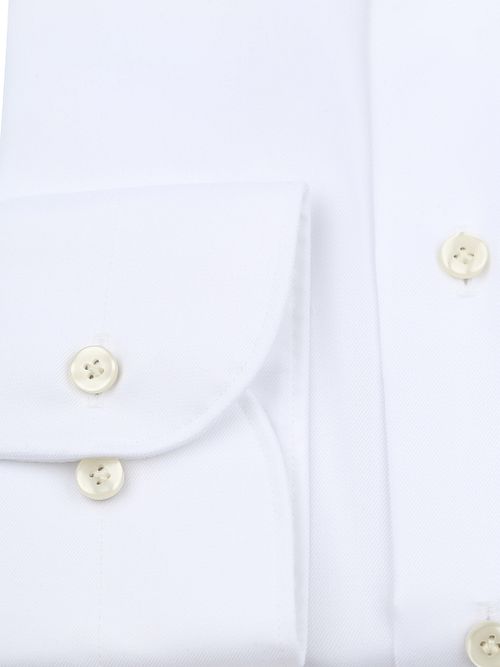 Profuomo Twill Shirt White Product / Detail