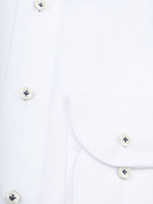 Profuomo Twill Shirt White Product / Detail