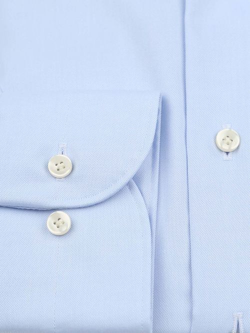 Profuomo Twill Skjorta Ljusblå Product / Detail