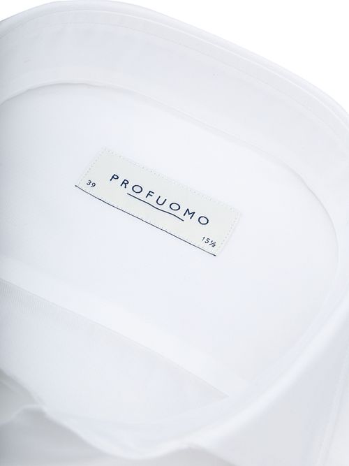 Profuomo Supima Skjorta Vit Product / Detail