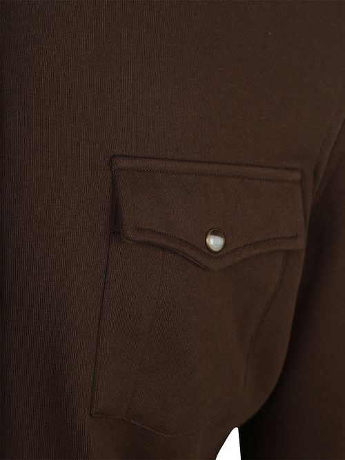 Profuomo T-Skjortejakke Western Mørkebrun Product / Detail