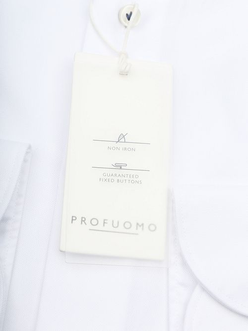 Profuomo Twill Camisa White Product / Detail