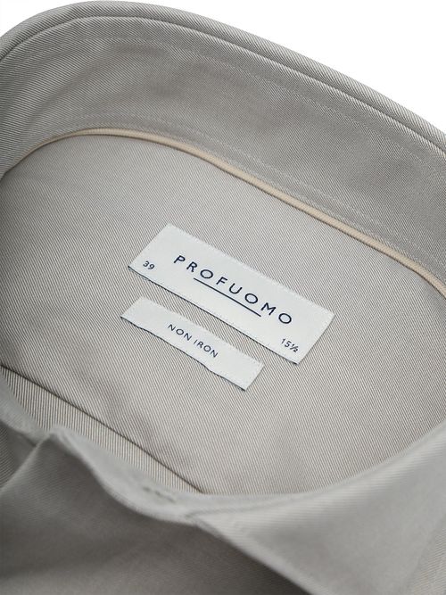 Profuomo Twill Hemd Lichtgroen Product / Detail