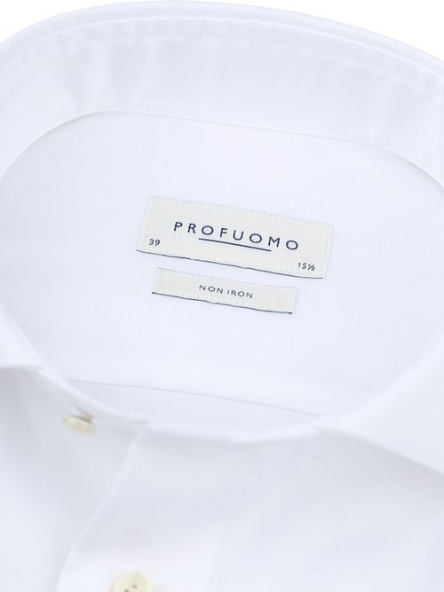 Profuomo Twill Skjorta Vit Product / Detail