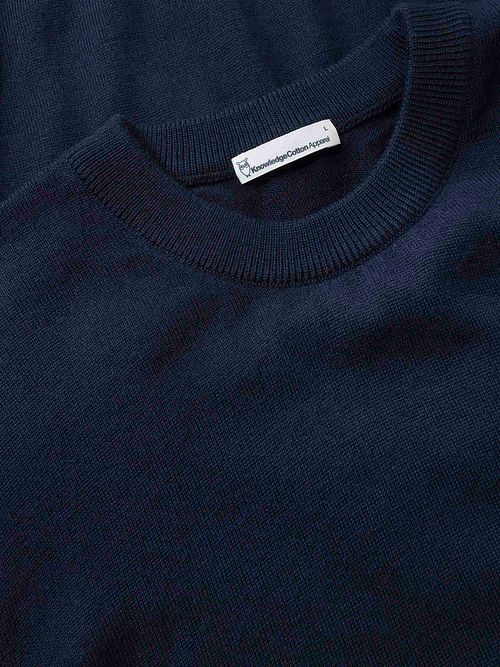 Pullover KnowledgeCotton Apparel z wełny, granatowy Product / Detail