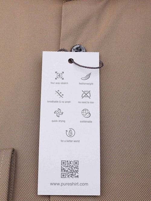 Pure The Functional Shirt Lichtbruin