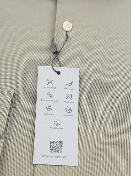 Pure Shirt Lichtbruin Product / Detail