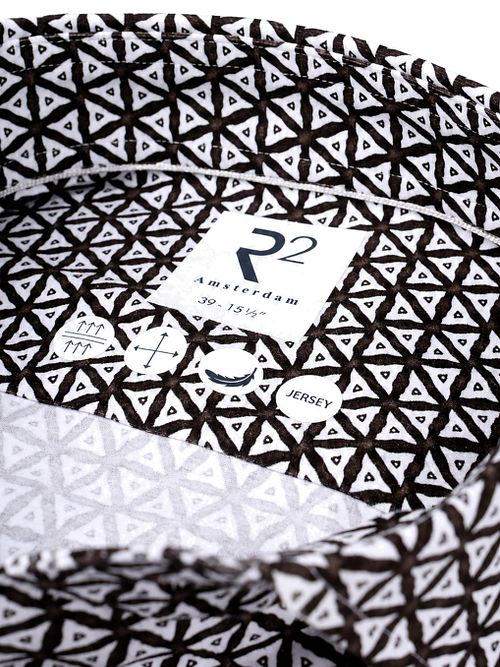 R2 Hem Single Jersey Triangle Bruin